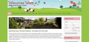 Wenches walk - another nsmart website design from ChartwellWeb, Liphook,, Hampshire